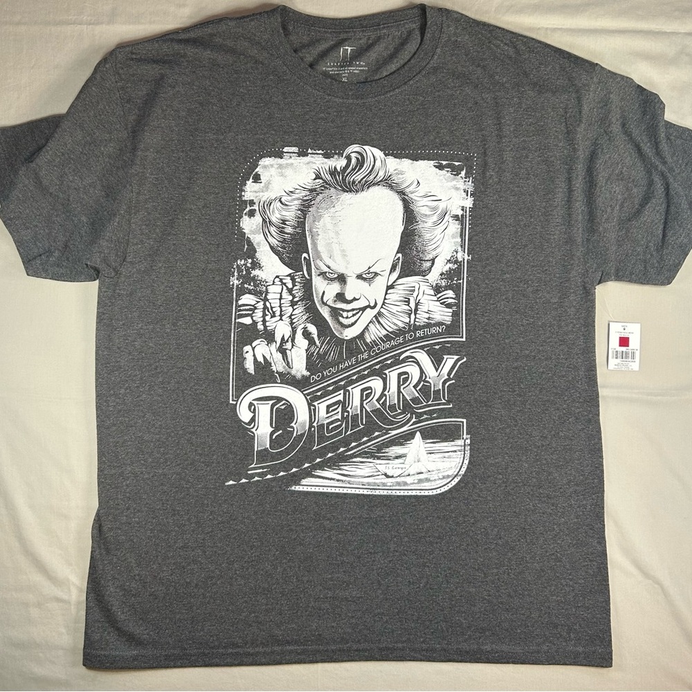 It Chapter Two “Derry Do You Have The Courage To Return?” Graphic Tee